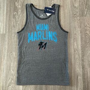 NWT Fanatics MLB Miami Marlins tank top men’s sz S